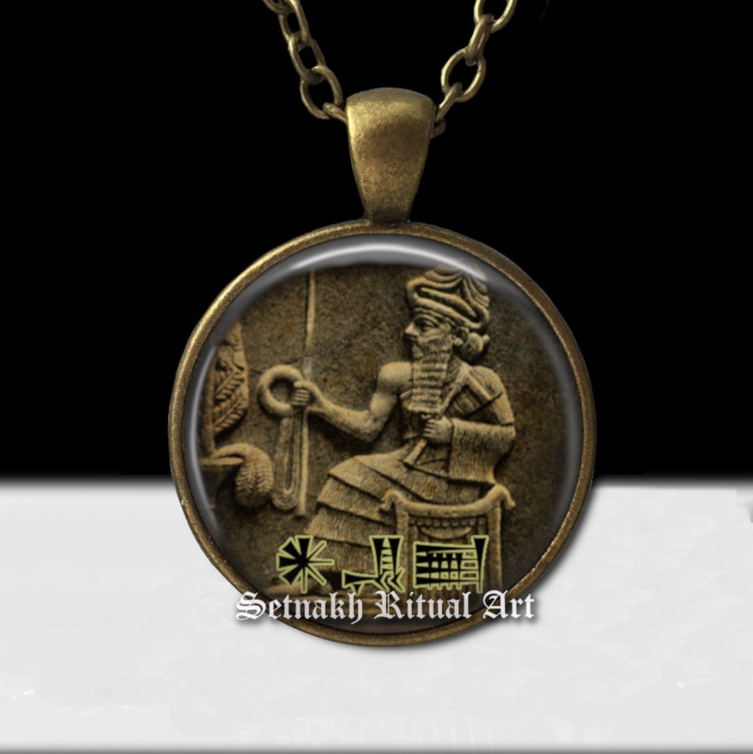 Enki Pendant Mesopotamia God of Creation Enki Necklace -  Portugal