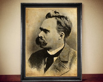 Friedrich Nietzsche, Ein deutscher Philosoph, Kulturkritiker, Komponist, Dichter, Schriftsteller, Philologe, Übermensch #PR5