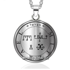 Guardian Angel Mitzrael · January 16 – 20 INTERNAL REPARATION, BALANCE  talisman · 72 Angels · Birth Angel · Made of Stainless Steel #365.60