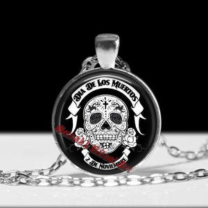 Santa Muerte pendant, Santa Muerte jewelry, Saint Death pendant, magic pendant, magic jewelry, skeleton pendant, skull pendant #171