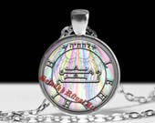 HARMONY, UNDERSTANDING & PEACE talisman, Lehahiah Angel seal pendant, Against anger. #365.34