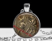 Viking jewelry, Berseker pendant, Norse warrior, necklace #439