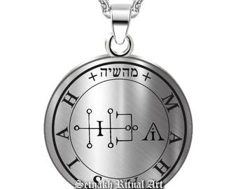 Guardian Angel Mahasiah · April 10 – 14 · PEACE & RECTIFICATION talisman to gain calmness and knowledge · Birth Angel necklace #365.5