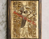 Thot - the gyptian god of writing, magic, wisdom, and the moon, Thoth print, Ancient Egypt Gods poster, esoteric art, antique paper #511.1