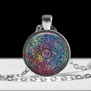 The First Pentacle of Mercury Pendant Solomon Kabbalah