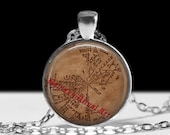 Sumerian star chart pendant, ancient sumerian jewelry, sumerian necklace, cuneiform necklace, ancient replica, ancient aliens jewelry #242