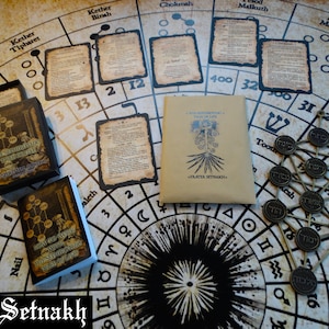Árbol de la Vida Sefirótico - Tapete de meditación grande, Arte mural de árbol, Cartas espirituales, Arte cabalístico, Decoración oculta, Cábala, Qabalah