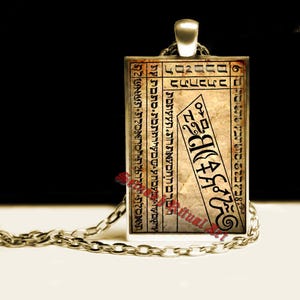 Talismán de dinero y riqueza / Colgante del Segundo Sello del Sexto y Séptimo Libro de Moisés, collar oculto, amuleto de bendición, joyería mágica n.° 395.2