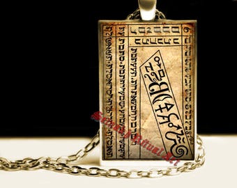 Money and wealth talisman | The Second Seal from the 6th & 7th Book of Moses pendant, occult necklace, blessing amulet, magic jewelry #395.2