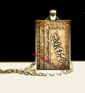 Money and wealth talisman | The Second Seal from the 6th & 7th Book of Moses pendant, occult necklace, blessing amulet, magic jewelry #395.2