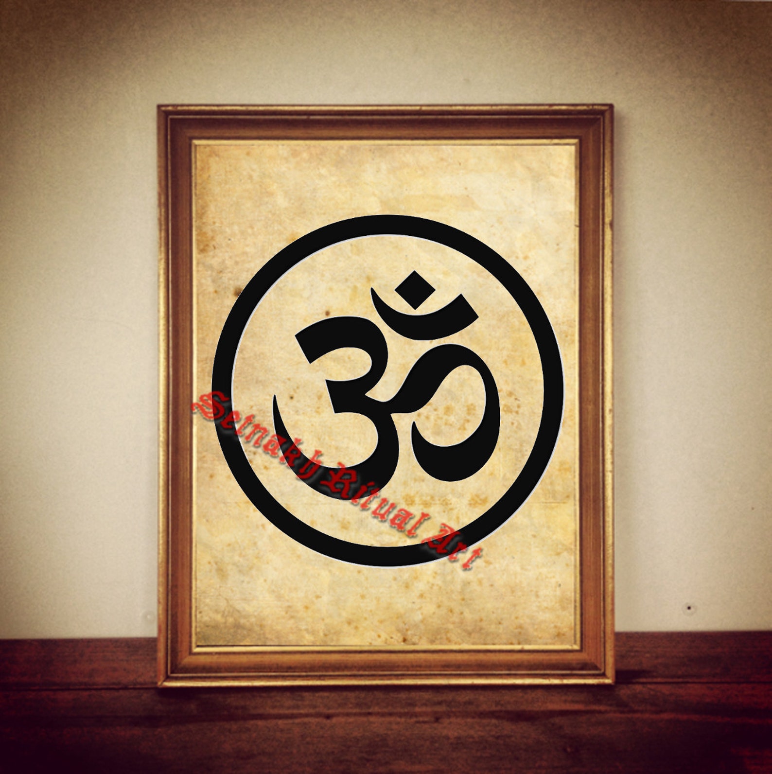 217 Om print Om illustration Om poster ॐ print aum sacred | Etsy