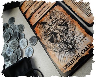 Baraja de cartas espirituales de los 72 ángeles, Shem HaMephorash, Baraja de oráculo angelical