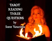 3 Questions Tarot Reading & Divination | Soror Vanarotha, the Tarot-Reader from the wild Owl Mountains, Central Europe, Psychic Readings