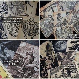 a collage of pictures with different types of art
