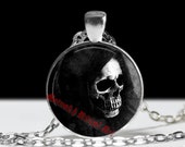 Señor de la Muerte necklace, Santa Muerte pendant, Saint Death amulet, Mexican Skull jewelry, occult jewellery, Death in capture fashion #30