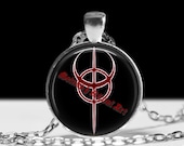 Clavicula Nox pendant, ritual necklace, magic talisman, occult jewelry, occult pendant, Dragon Rouge amulet, ceremonial magick, amulet #176