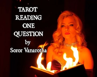 1 Question - Tarot Reading & Divination | Soror Vanarotha, Tarot-Reader from the wild Owl Mountains, Central Europe, Psychic Readings