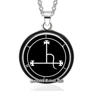 Lilith Sigil Pendant – Witch Necklace for Dark Feminine Power, Rebellion, Magic & Protection, Occult Amulet, Wiccan Jewelry Shadow Work #114