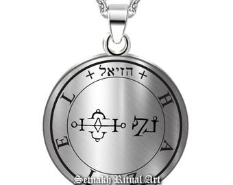 Ange gardien Haziel · 1er – 5 mai · Talisman de clémence et de pardon · Protège de l'absence d'amour · Collier d'ange de naissance, magie #365.9