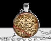 The Seal of God talisman, celestial art, 7 Archangels sigil, Gabriel, Michael, Gasziel, Samael, Satquel, Raphael, Anael, Adonai, Elohim #CE1