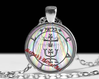 Caliel Angel Seal Talisman Pendant, Arsenal Manuscript #365.18