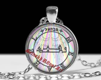 Mebahel Angel Seal Talisman Pendant, Truth, Liberty & Justice #365.14