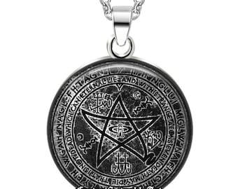 Elder Sign Talisman Pendant – Necronomicon Amulet, Lovecraftian Jewelry #15.1