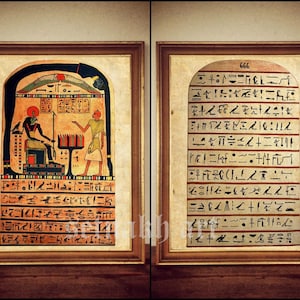 Stele of Revealing print, Egyptian Poster, Stele of Ankh-ef-en-Khonsu poster, Thelema Art, Aleister Crowley Wall Art, Thelemic Altar #415