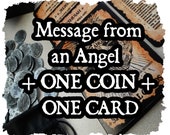 Message from an Angel | you get one coin + one card | A guidance from 72 Angels, Kabbalah Magick | love, protective, health, money talisman