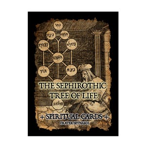 Baum des Lebens - 44 spirituelle Karten zu Sephiroth, Kabbala, Alchemie, perfekt für Tarot-Leser, Mystiker und Studenten der Esoterik