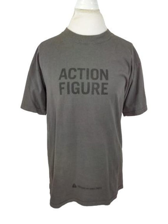 Truth Advocacy Tee with Velcro Patches, Gray Graphic Print, Unisex Size M View 4