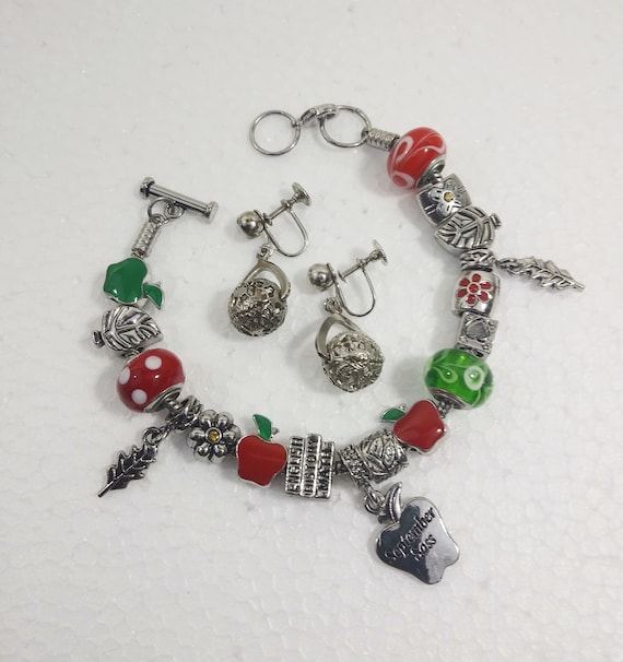 Add A Bead Charm Bracelet Slide Bracelet Silver Pl