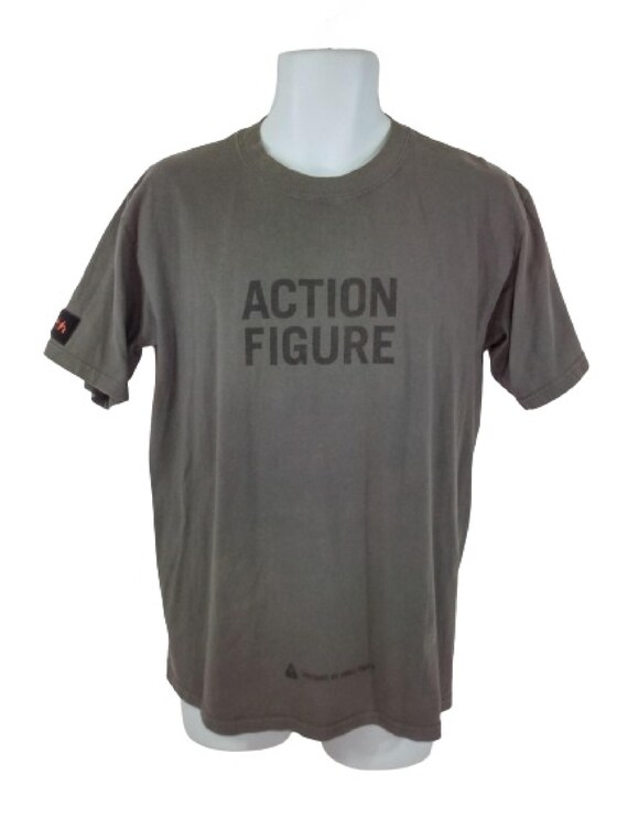 Truth Advocacy Tee with Velcro Patches, Gray Graphic Print, Unisex Size M View 2