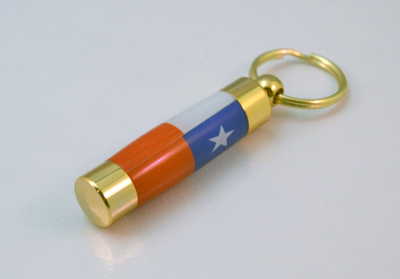 LDS Consecrated Oil Vial with the Chilean Flag Key Chain ...