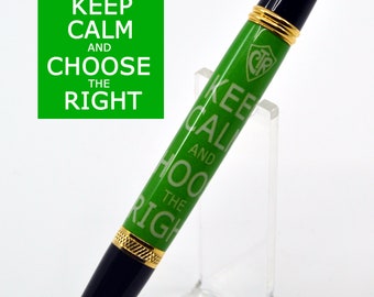 CTR keep calm and choose the write writting pen