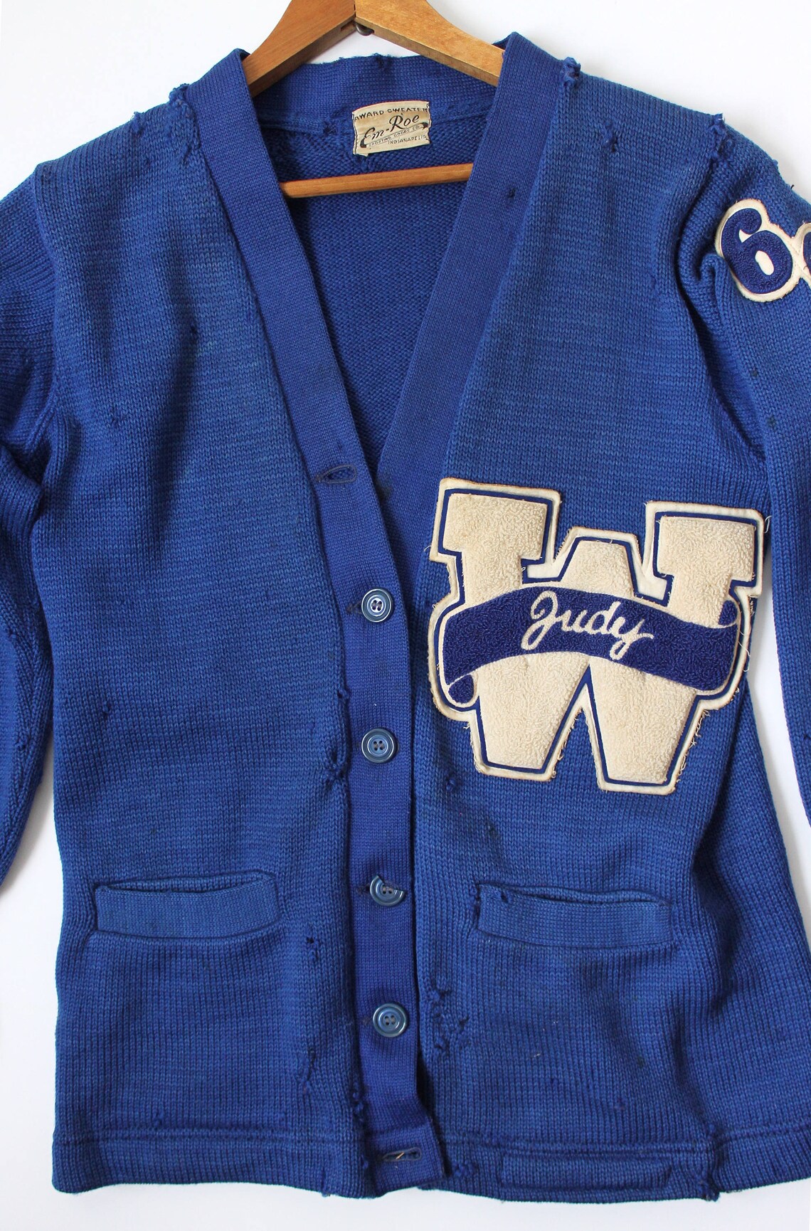 Vintage Varsity Sweater / Letterman Sweater Etsy