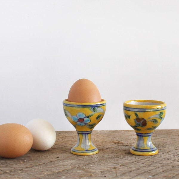 Hand-painted Ceramic Egg Cups