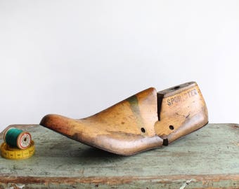 Vintage Wooden Shoe Forms / Trees