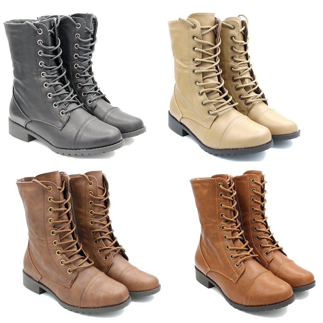 stylish combat boots for women