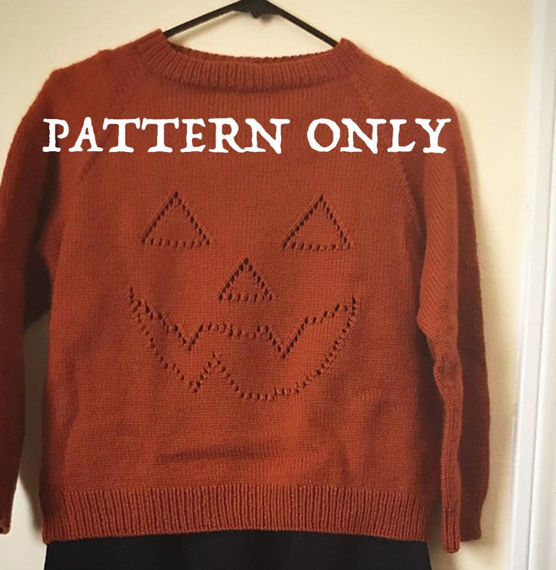 PDF KNITTING PATTERN Carved Pullover image 1