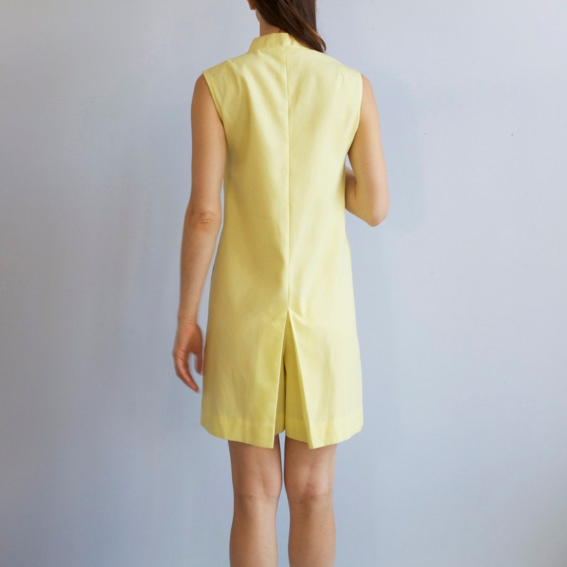 light yellow overalls