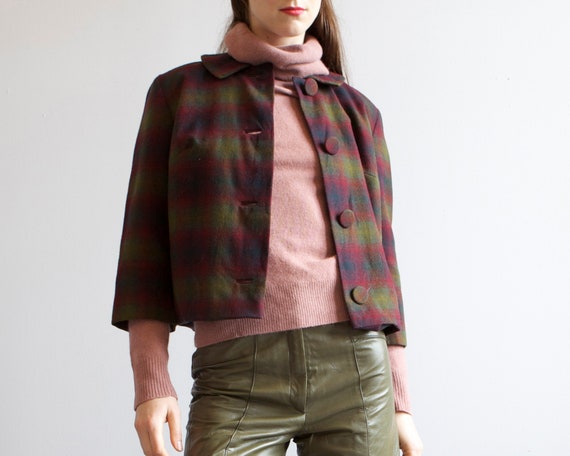 1950's Pendleton Virgin Wool Cropped Jacket