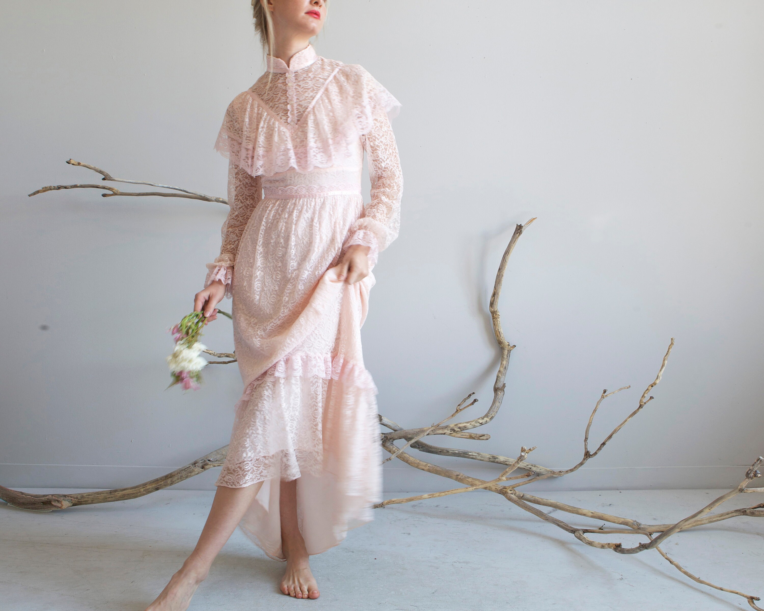 victorian maxi dress