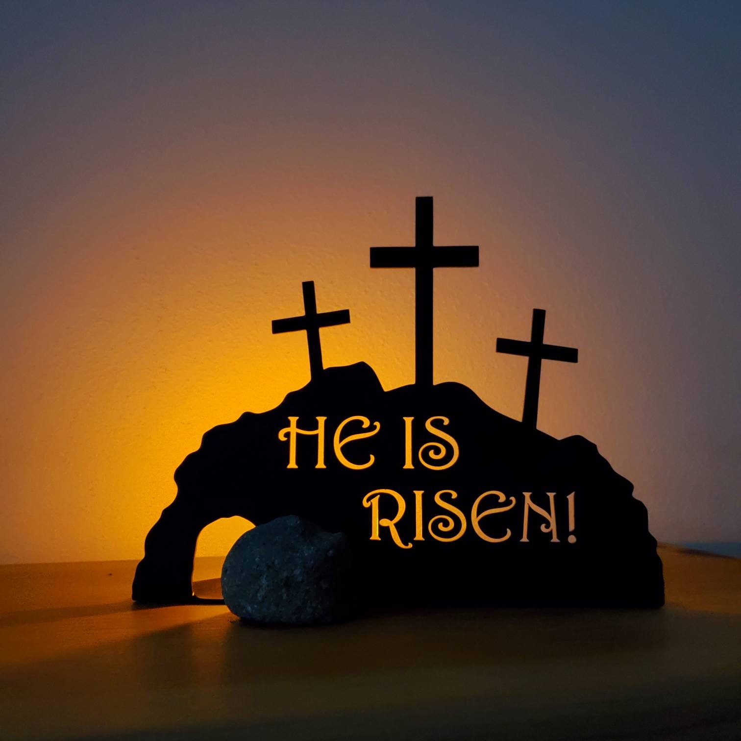 Empty Tomb Easter Scene He is Risen Easter Nativity Etsy