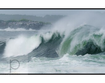 Ocean Waves Photography, "East Point, Biddeford Pool" fine Art Print
