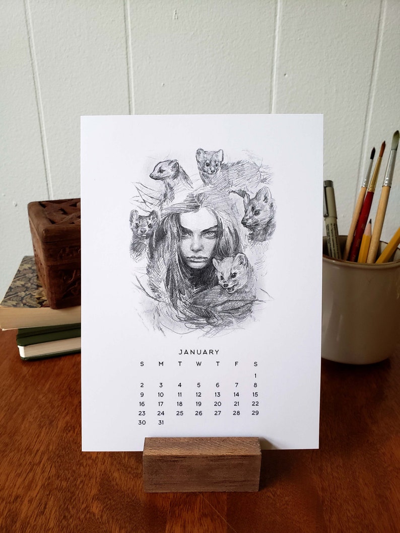 2022 Calendar wild Things Boxed Set Etsy