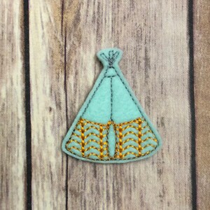 TEEPEE FELTIES! Indiani nativi americani. Teepee. Fiocchi per capelli. Biglietti. Scrapbooking. Abbigliamento. Mollette per planner. Abbellimenti artigianali e altro ancora!