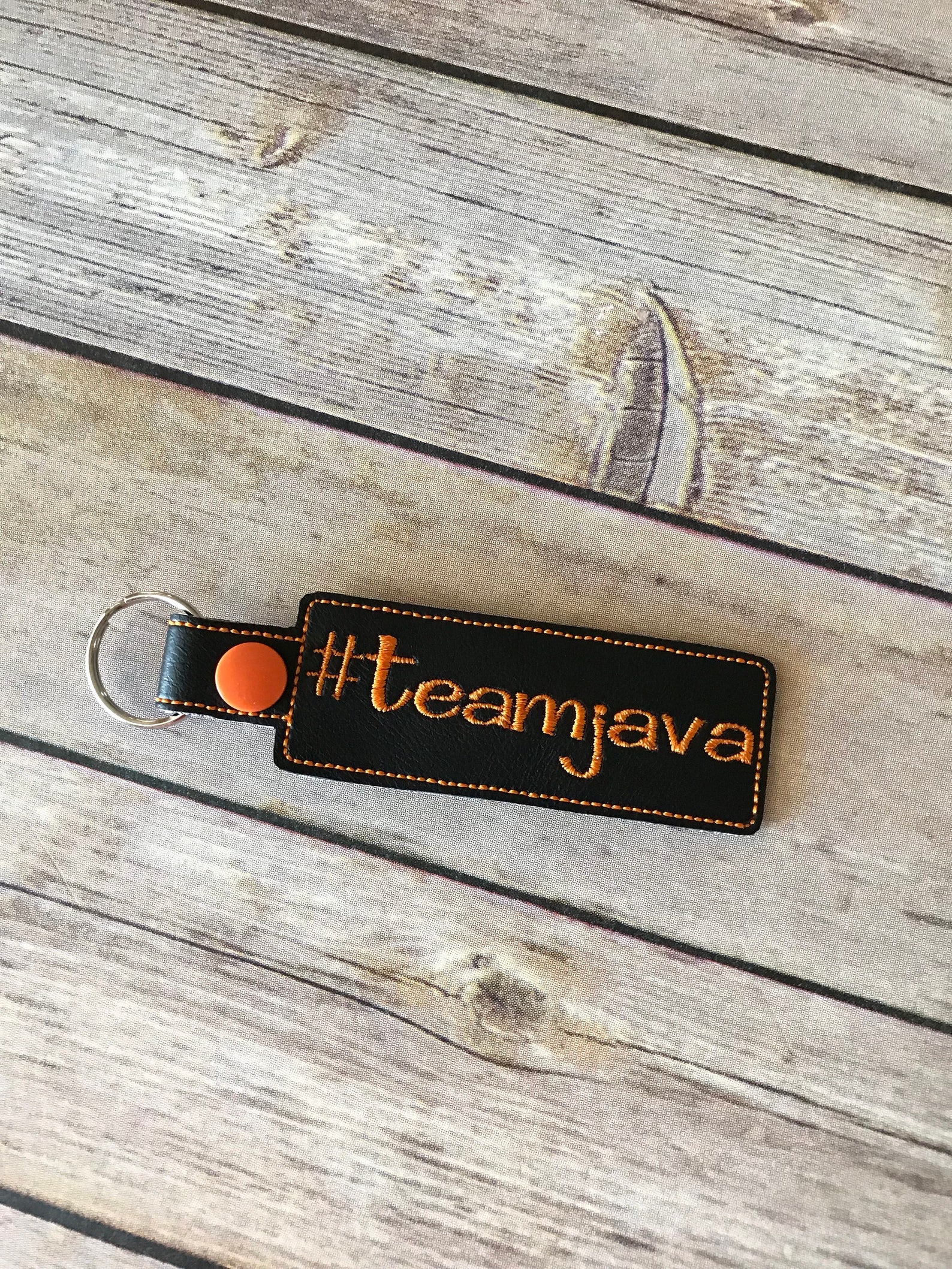PERSONALIZED KEY FOB. Name Snap Tab School Key Fob. Etsy