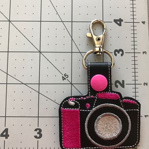 CAMERA KEY FOB. Photographer Snap Tab. Photography Key Chain. Camera ...