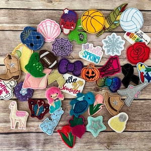 FELTIE GRAB BAG!! Grab Bag of random felties! Planner Clips. Scrapbooking. Crafting. Bows. Hair Bows. Cards. Craft Embellishments